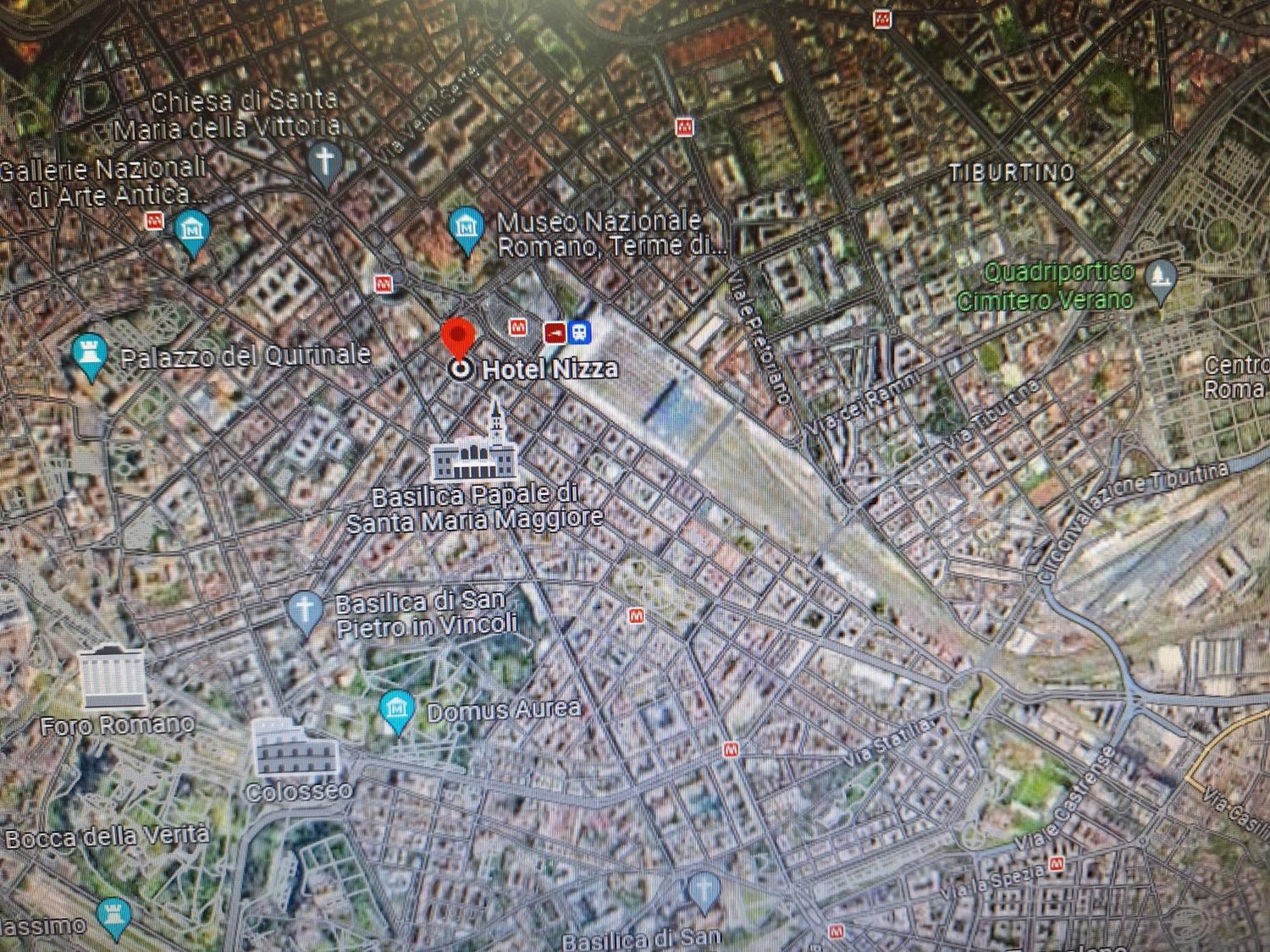 Hotel Nizza Róma Kültér fotó